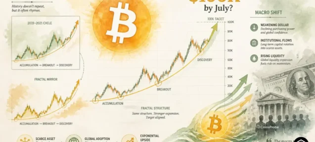 Is Bitcoin (BTC) Heading to $100K by July? — Here’s the Fractal and the Macro Shift