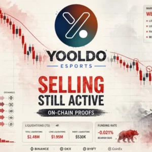 Is the Yooldo (ESPORTS) Crash Over? On-Chain Proofs Say No as Selling Still Active
