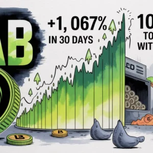 LAB Token Surges 1,067% in 30 Days — But 100M Tokens Withdrawn From CEX Raises Red Flags