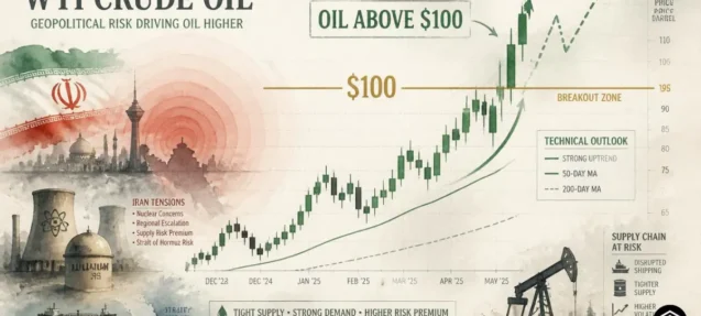 Oil Surges Above $100 as Iran’s Supreme Leader Forbids Uranium Export – Technical Outlook