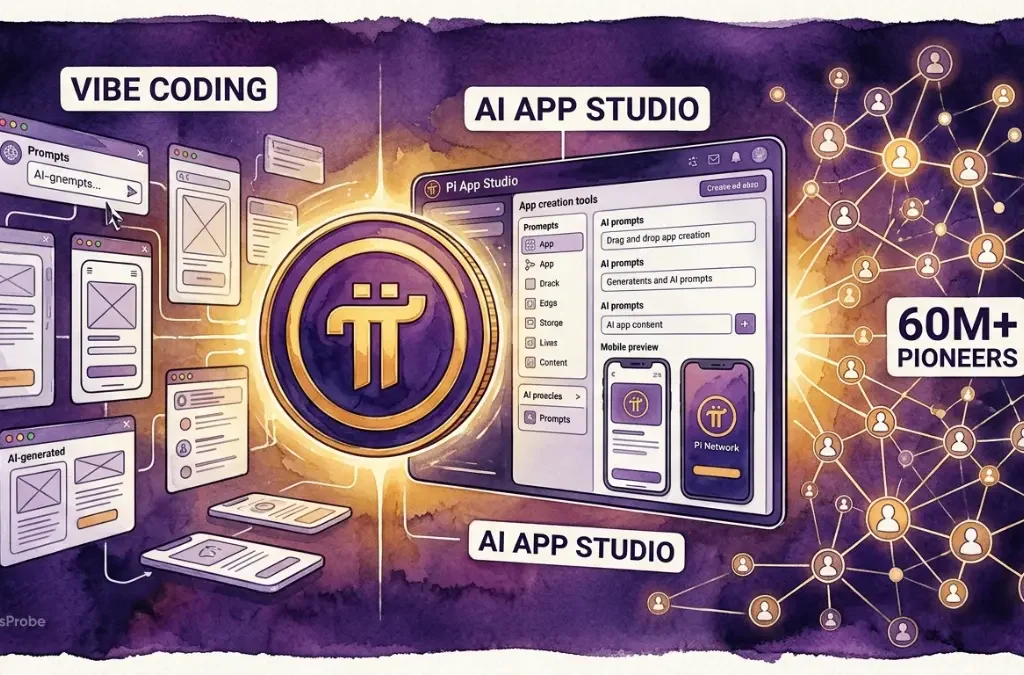Pi Network Brings Vibe Coding to App Studio — Build AI-Created Apps for 60 Million+ Pioneers