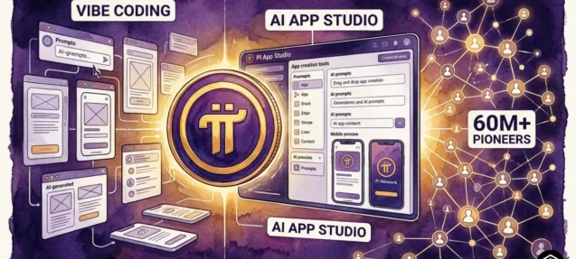 Pi Network Brings Vibe Coding to App Studio — Build AI-Created Apps for 60 Million+ Pioneers