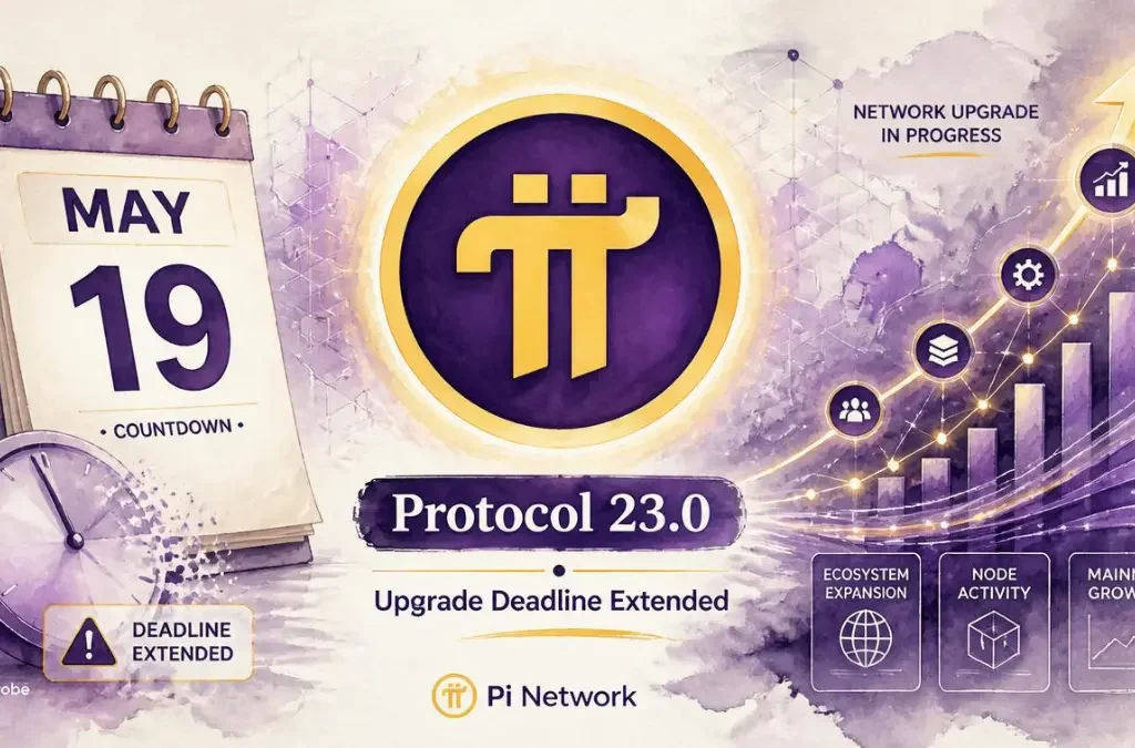 Pi Network Protocol 23.0 Upgrade Deadline Extended — Action Required Before May 19