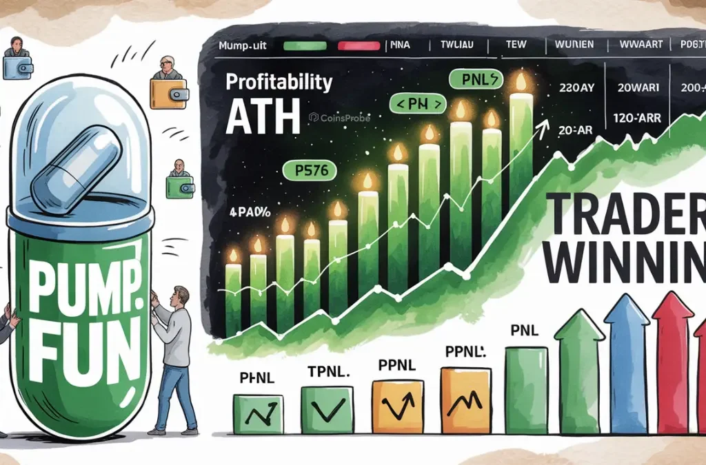 Pump.fun Traders Are Finally Making Money — Profitability Hits ATH After Two Years
