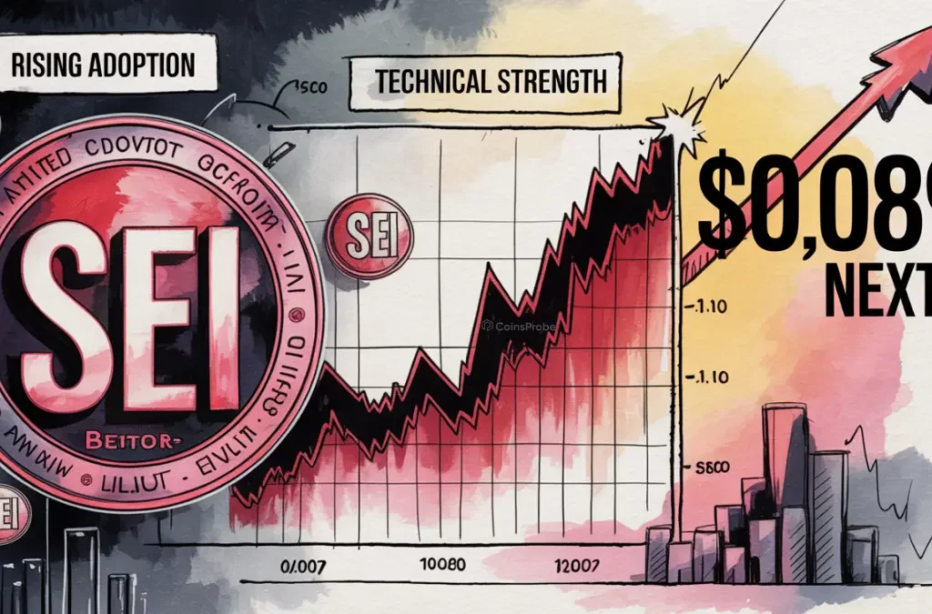 SEI Builds Momentum Amid Rising Adoption & Technical Strength – Is $0.089 Next?