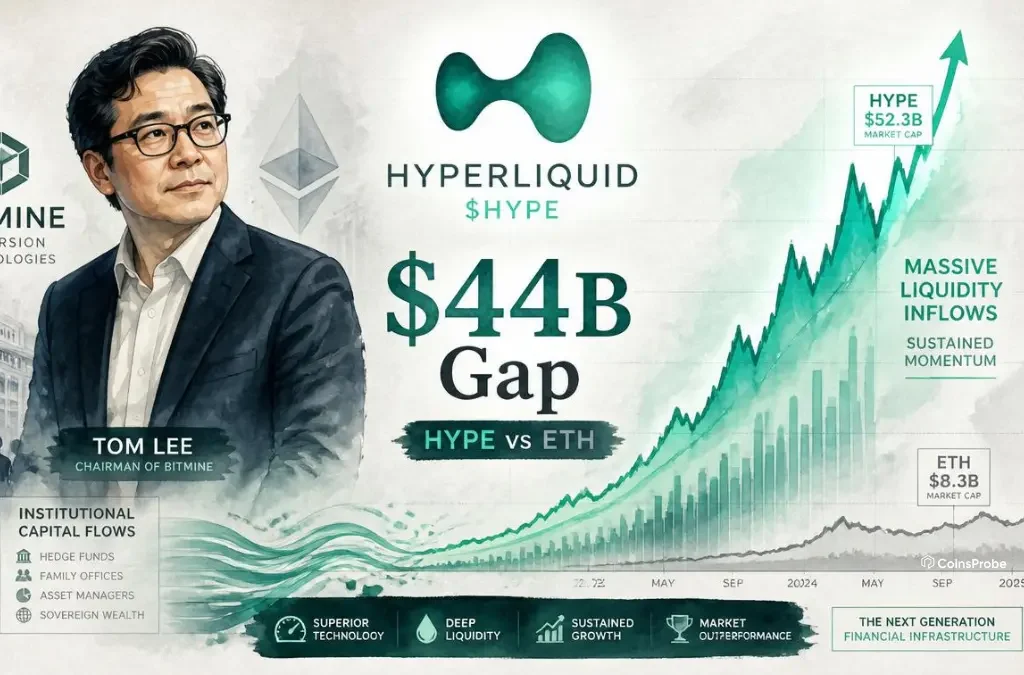 What If Bitmine's Tom Lee Bought $HYPE Instead of ETH? The $44 Billion Profit Gap Explained