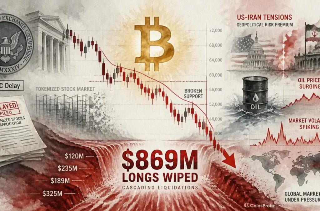 Why Bitcoin Crashed Today? Two Major Catalysts Trigger Massive Long Liquidations
