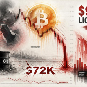 Why Bitcoin Crashed Today — US-Iran Tensions, $934M Liquidated and a Massive Perp Flush
