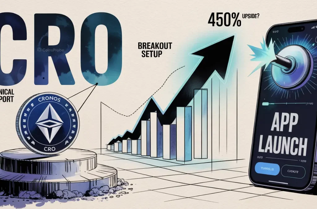 Why $CRO Could Explode 450% — Technical Support Meets Cronos App Launch Catalyst