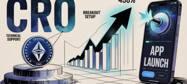 Why $CRO Could Explode 450% — Technical Support Meets Cronos App Launch Catalyst
