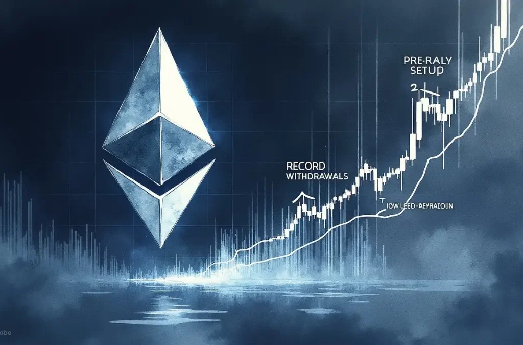 Why Ethereum (ETH) is Showing Strength: Record Withdrawals + Historical Pre-Rally Pattern