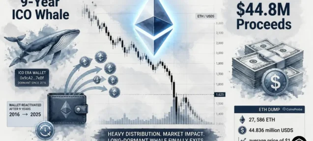 9-Year Smart BAT ICO Whale Dumps Ethereum (ETH) — Total $44.8M Proceeds