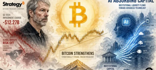 “AI Is Absorbing Capital. That Strengthens Bitcoin” — Saylor Responds to Global Markets Pressure