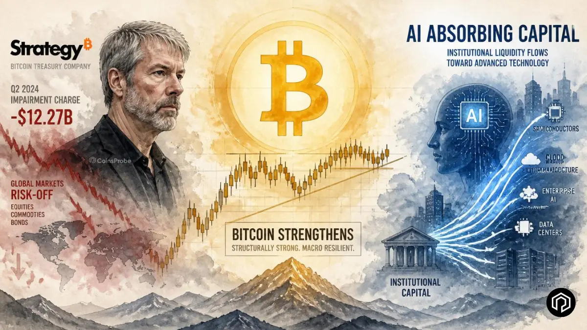 “AI Is Absorbing Capital. That Strengthens Bitcoin” — Saylor Responds to Global Markets Pressure