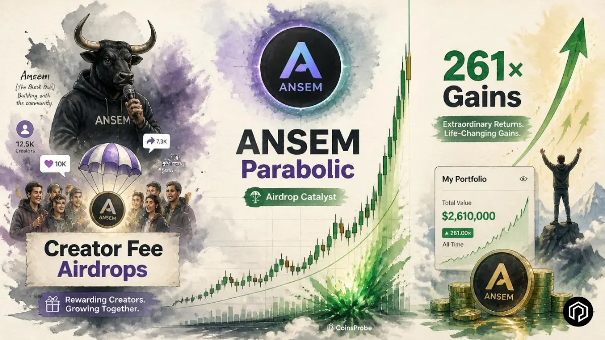 ANSEM (The Black Bull) Goes Parabolic as Ansem Announces Creator Fee Airdrops – Trader Made 261x Gains