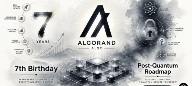 Algorand Celebrates 7th Birthday with Major Post-Quantum Cryptography Roadmap Update