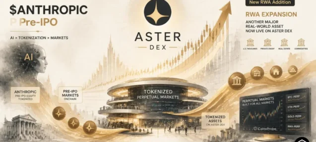 Aster DEX Lists $ANTHROPIC Pre-IPO Perpetual — Another Major RWA Addition