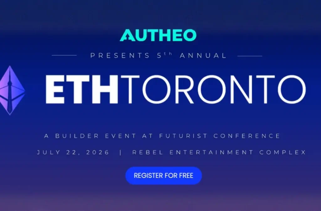 Autheo Presents ETHToronto 2026, Bringing Builders Together to Shape the Future of Web3 & AI