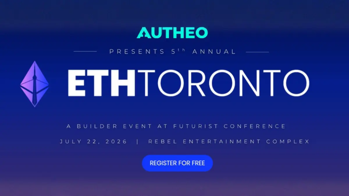 Autheo Presents ETHToronto 2026, Bringing Builders Together to Shape the Future of Web3 & AI