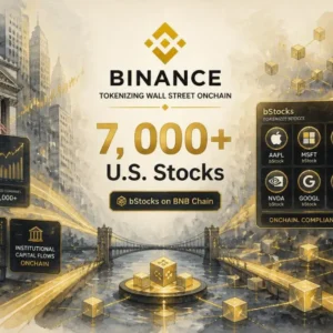 Binance Launches Trading for 7,000+ U.S. Stocks — bStocks Tokenization Next for BNB Chain