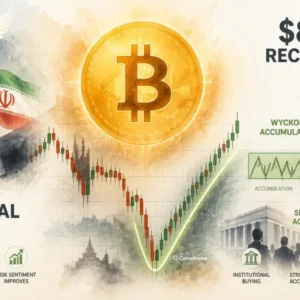 Bitcoin Surges on US-Iran Peace Deal as Wyckoff Accumulation Points to $80K Recovery