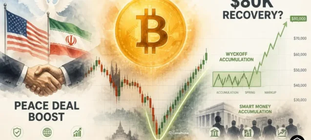 Bitcoin Surges on US-Iran Peace Deal as Wyckoff Accumulation Points to $80K Recovery