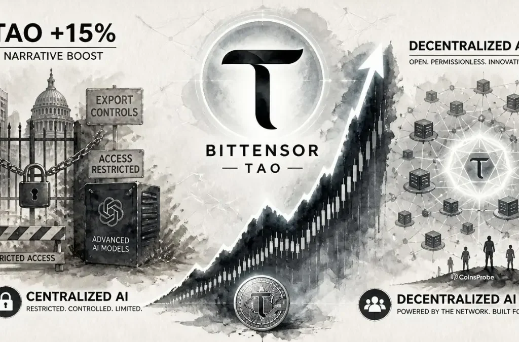 Bittensor (TAO) Surges Over 15% as US Export Controls on Anthropic Models Boost Decentralized AI Narrative