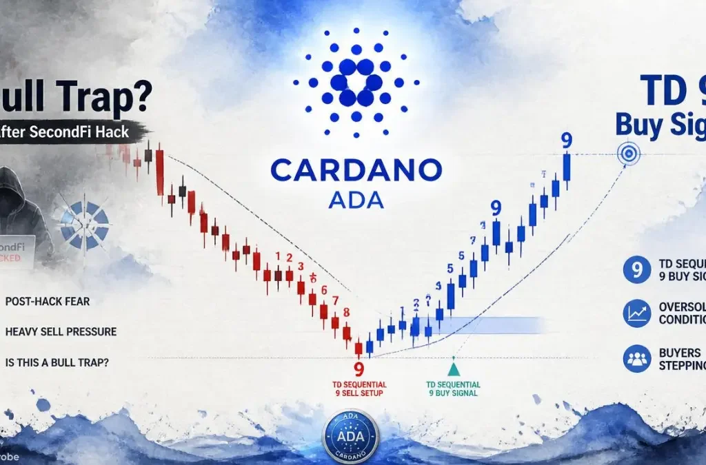 Cardano (ADA) Bull Trap or Buy Signal? TD Sequential 9 Flashes After SecondFi Hack