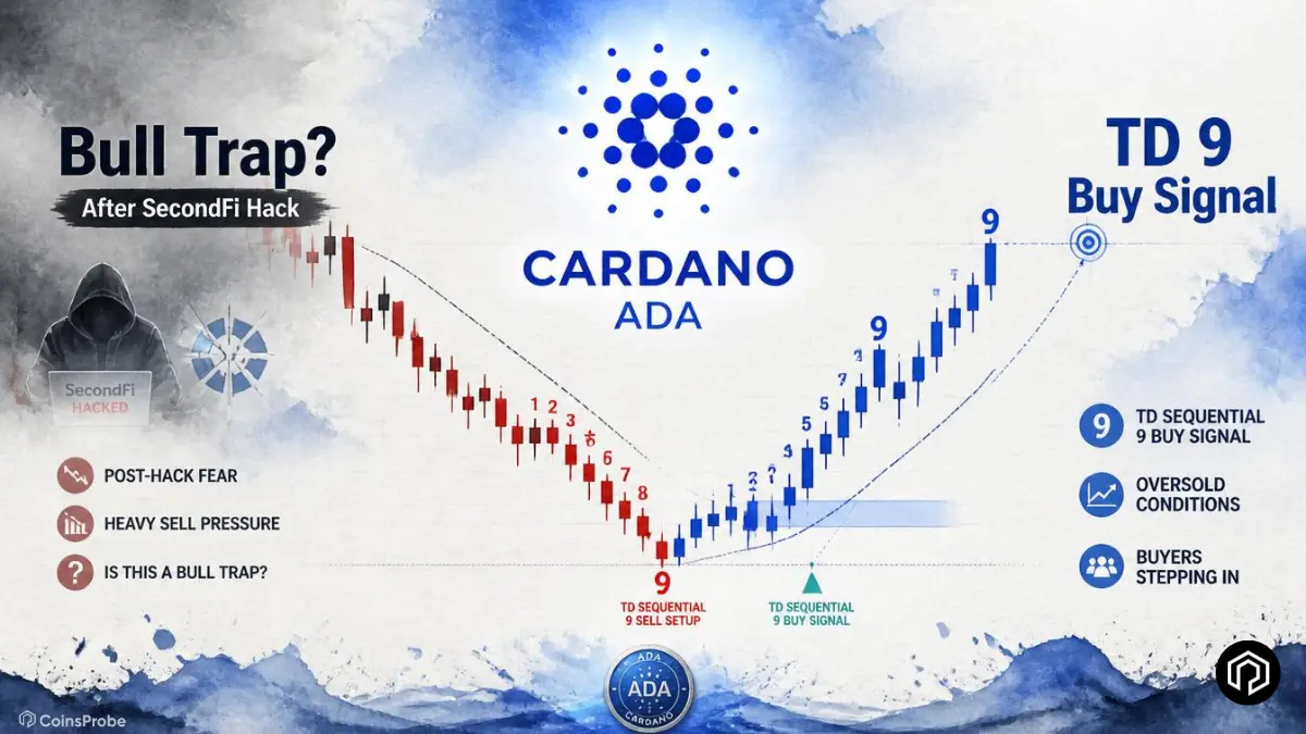Cardano (ADA) Bull Trap or Buy Signal? TD Sequential 9 Flashes After SecondFi Hack