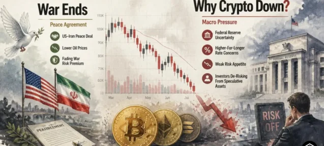 Crypto Market Dips Despite US-Iran War Ending — Here’s Why