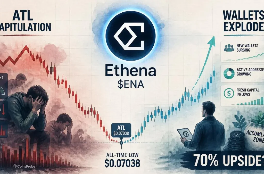 Ethena ($ENA) Capitulates to ATL While New Wallets Explode – Next Move 70% Up?