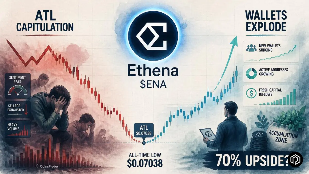 Ethena ($ENA) Capitulates to ATL While New Wallets Explode – Next Move 70% Up?