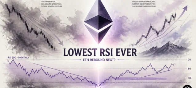 Ethereum Records Lowest Monthly RSI in History — Is an ETH Rebound Next?