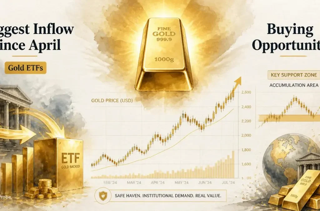 Gold ETFs See Biggest Weekly Inflow Since April — Is This a Buying Opportunity