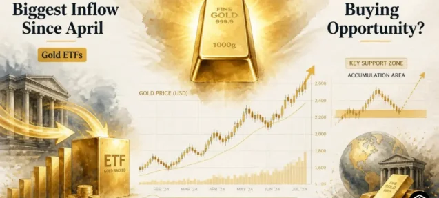Gold ETFs See Biggest Weekly Inflow Since April — Is This a Buying Opportunity