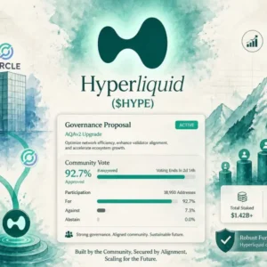 Hyperliquid (HYPE) AQAv2 Vote Now Underway After Coinbase & Circle Staking Commitment