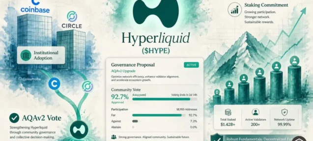Hyperliquid (HYPE) AQAv2 Vote Now Underway After Coinbase & Circle Staking Commitment