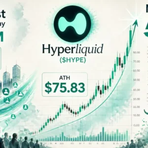 Hyperliquid (HYPE) Breaks to New ATH at $75.83 — Following Second-Best ETF Inflow Day