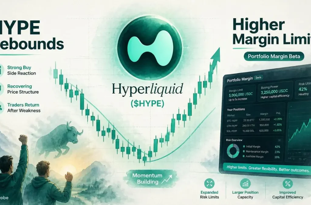 Hyperliquid ($HYPE) Rebounds as Portfolio Margin Beta Expands with Higher Limits