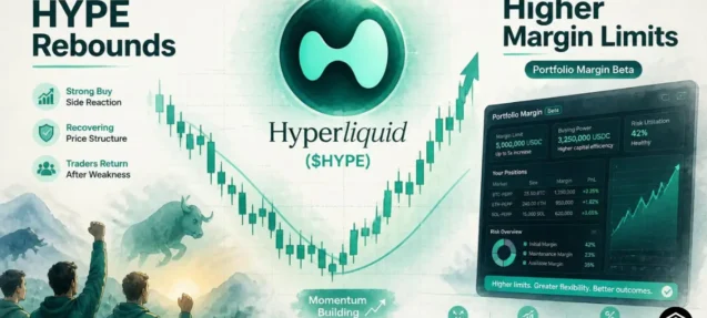 Hyperliquid ($HYPE) Rebounds as Portfolio Margin Beta Expands with Higher Limits