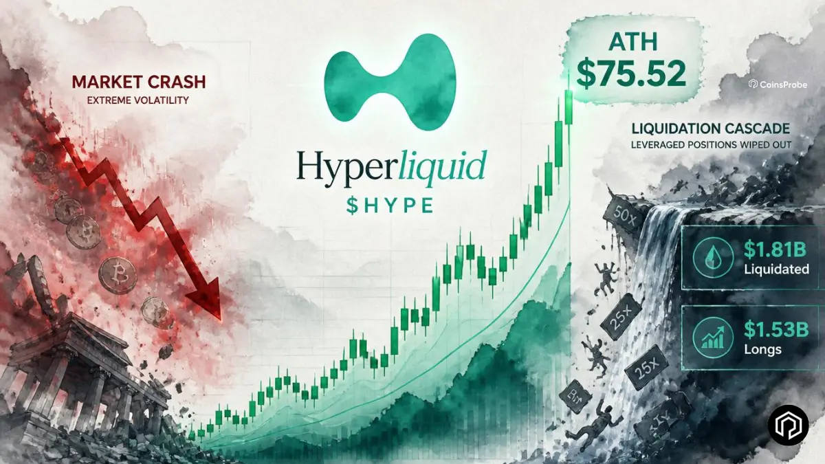 Hyperliquid’s HYPE Defies Brutal Market Crash, Hits New ATH as Grayscale $HYPG ETF Debuts Amid Record Inflows