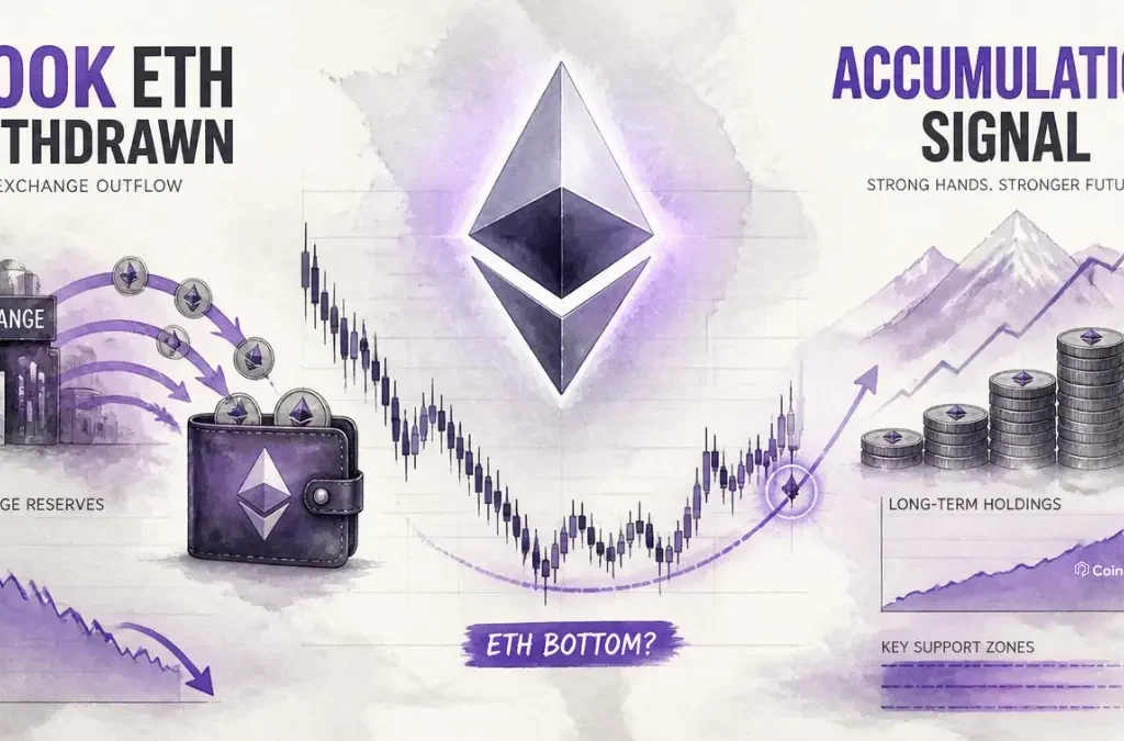 Is Ethereum Bottoming? 500,000 ETH Pulled From Exchanges Signals Accumulation