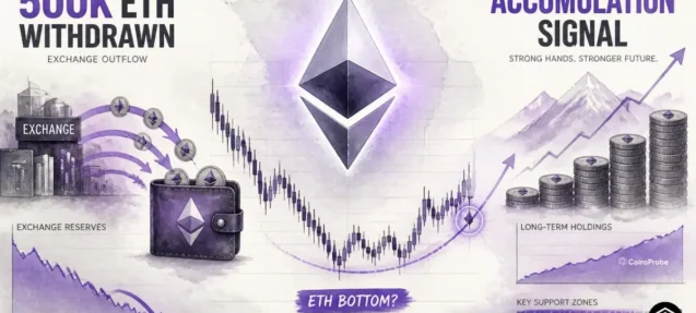Is Ethereum Bottoming? 500,000 ETH Pulled From Exchanges Signals Accumulation