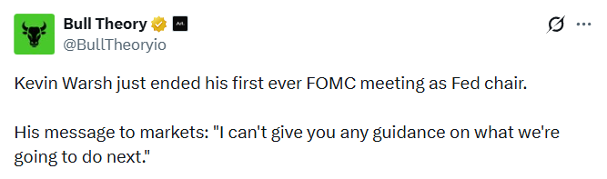 Kevin Warsh in FOMC
