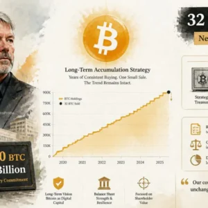 Michael Saylor Explains Why Strategy Sold 32 Bitcoin – “Never Sell” Clarified
