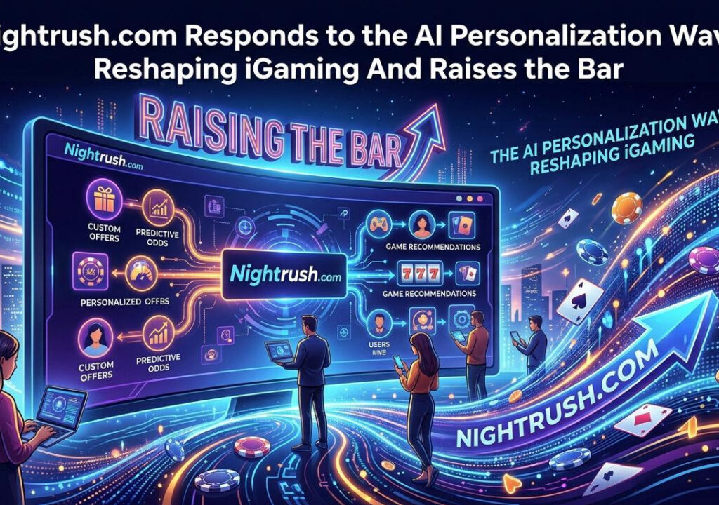 Nightrush.com Responds to the AI Personalization Wave Reshaping iGaming And Raises the Bar