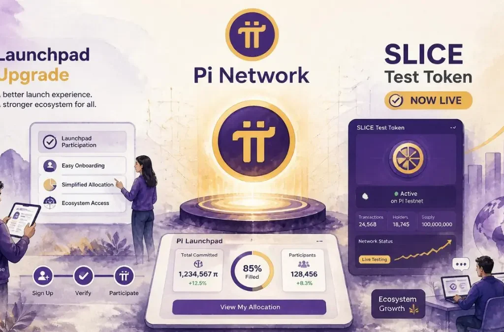 Pi Network Launches Improved Participation Launchpad Flow – New SLICE Test Token Now Live