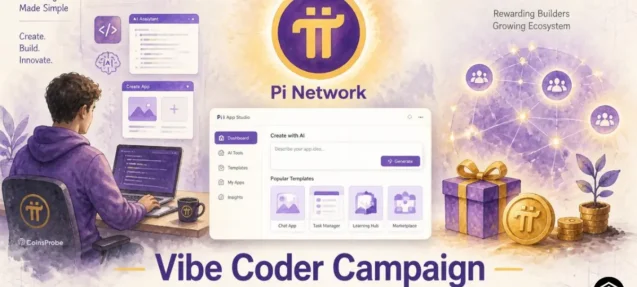 Pi Network Launches Vibe Coder Campaign — Invite AI App Builders to Win Rewards
