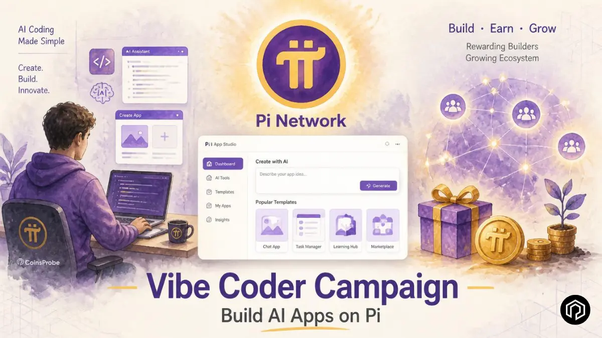 Pi Network Launches Vibe Coder Campaign — Invite AI App Builders to Win Rewards
