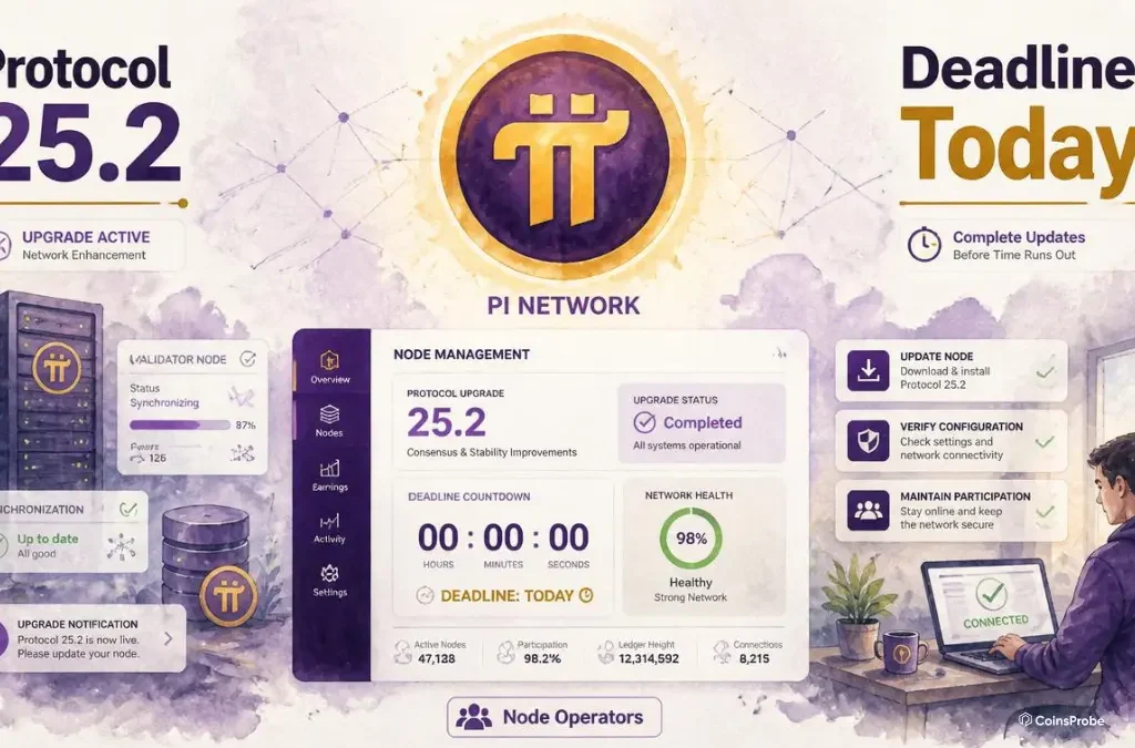 Pi Network Protocol 25.2 Deadline Arrives Today — Here's What Node Operators Must Do